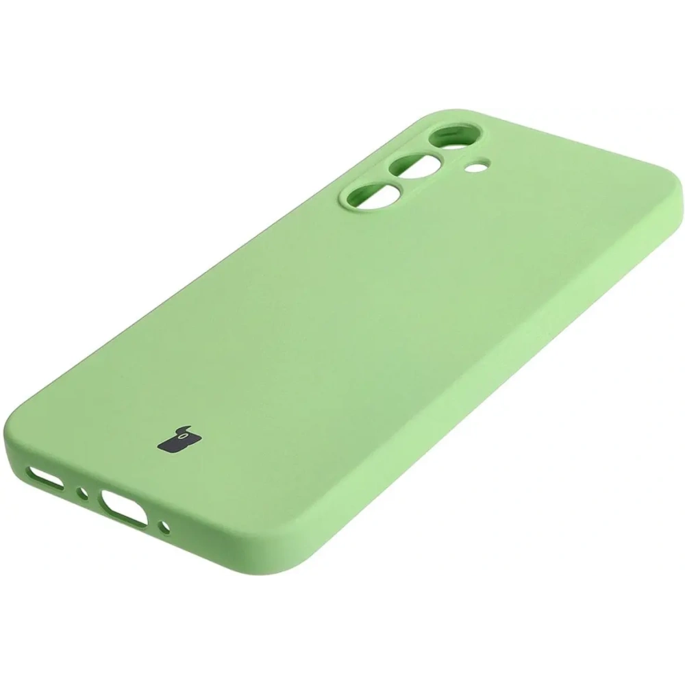 Wholesale Bizon Case Silicone Samsung Galaxy A35 5G light green - BIZ4283 - {ean13} - Hurt