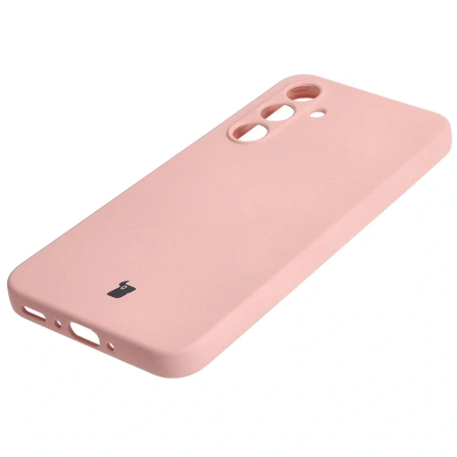 Etui Bizon Case Silicone do Samsung Galaxy A35 5G jasnoróżowe