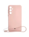 Bizon Case Silicone Samsung Galaxy A55 5G light pink