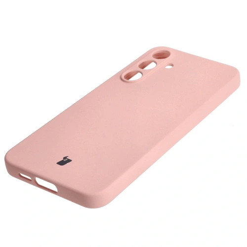 Etui Bizon Case Silicone do Samsung Galaxy A55 5G jasnoróżowe