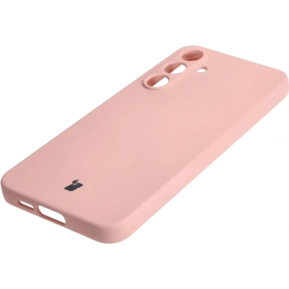Wholesale Bizon Case Silicone Samsung Galaxy A55 5G light pink - BIZ4288 - {ean13} - Hurt