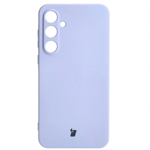 Etui Bizon Case Silicone do Samsung Galaxy A55 5G jasnofioletowe