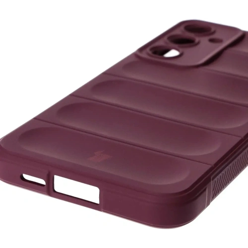 Pancerne etui Bizon Case Tur do Samsung Galaxy A55 5G ciemnofioletowe