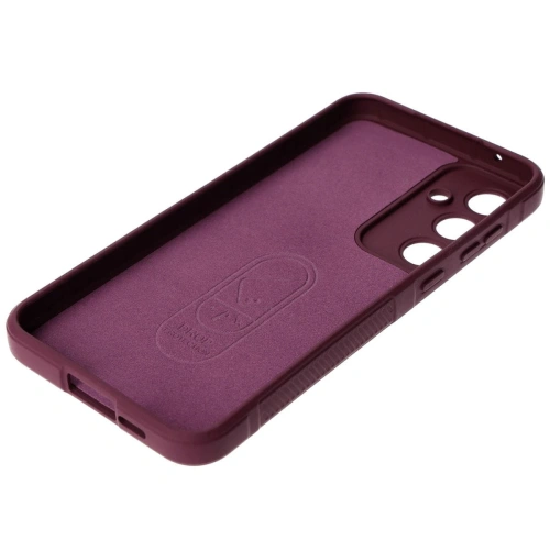 Pancerne etui Bizon Case Tur do Samsung Galaxy A55 5G ciemnofioletowe