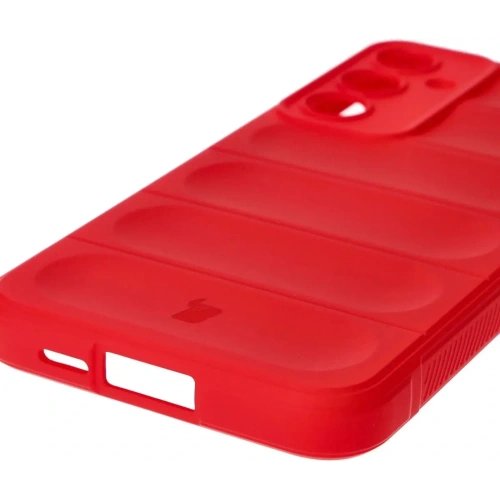 Pancerne etui Bizon Case Tur do Samsung Galaxy A55 5G czerwone