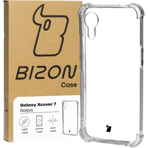 Elastyczne etui Bizon Case Salpa do Samsung Galaxy Xcover 7 przezroczyste