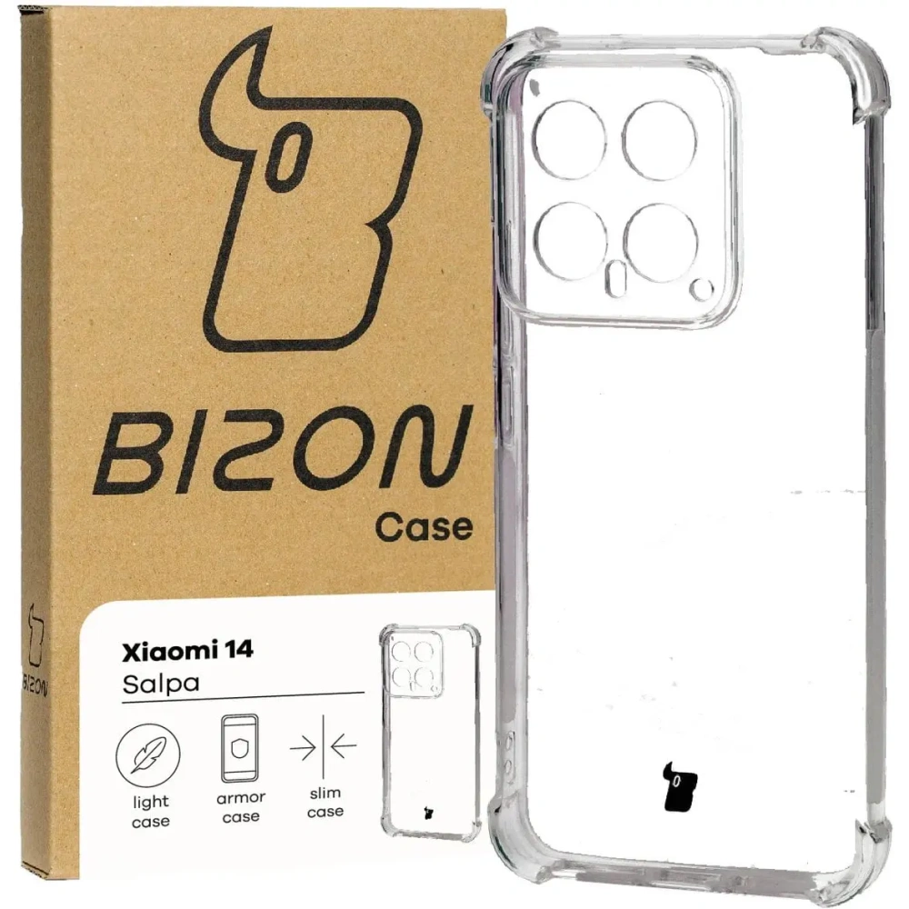 Wholesale Bizon Case Salpa Xiaomi 14 clear - BIZ4298 - {ean13} - Hurt
