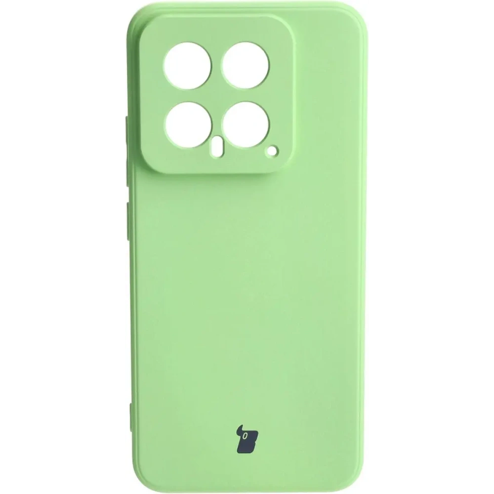 Wholesale Bizon Case Silicone Sq Xiaomi 14 light green - BIZ4299 - {ean13} - Hurt