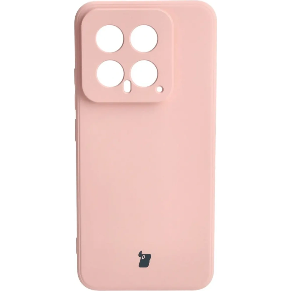 Hurtownia GSM - Etui Bizon Case Silicone Sq do Xiaomi 14 jasně růžové - BIZ4300 - {ean13} - Hurt
