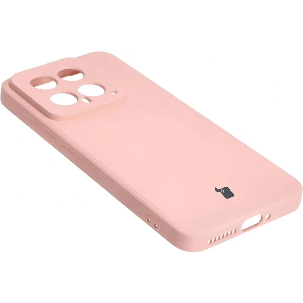 Hurtownia GSM - Etui Bizon Case Silicone Sq do Xiaomi 14 jasně růžové - BIZ4300 - {ean13} - Hurt