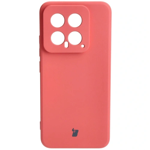 Etui Bizon Case Silicone Sq do Xiaomi 14 brudny róż