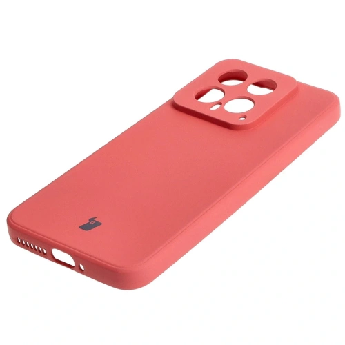 Etui Bizon Case Silicone Sq do Xiaomi 14 brudny róż