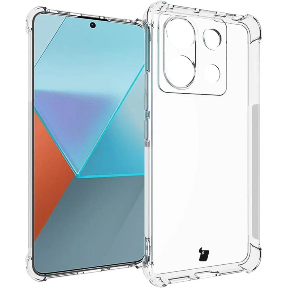 Hurtownia GSM - Elastyczne etui Bizon Case Salpa do Xiaomi Poco X6 / Xiaomi Redmi Note 13 Pro 5G przezroczyste - BIZ4304 - {ean13} - Hurt