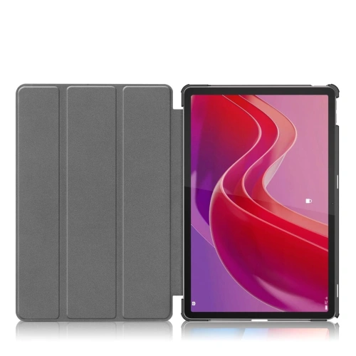 Etui Bizon Case Tab Croc do Lenovo Tab M11 ciemnozielone