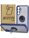 Hurtownia GSM - Etui z uchwytem na palec Bizon Case Hybrid Ring do Samsung Galaxy A55 5G kouřové s modrým rámečkem - BIZ4317 - {ean13} - Hurt