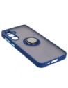 Hurtownia GSM - Etui z uchwytem na palec Bizon Case Hybrid Ring do Samsung Galaxy A55 5G kouřové s modrým rámečkem - BIZ4317 - {ean13} - Hurt