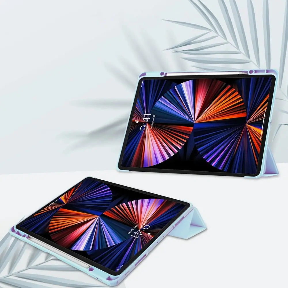 Hurtownia GSM - Etui Bizon Case Tab Clear Matt do Apple iPad Pro 12.9 2022/2021/2020/2018 błękitne - BIZ4320 - {ean13} - Hurt