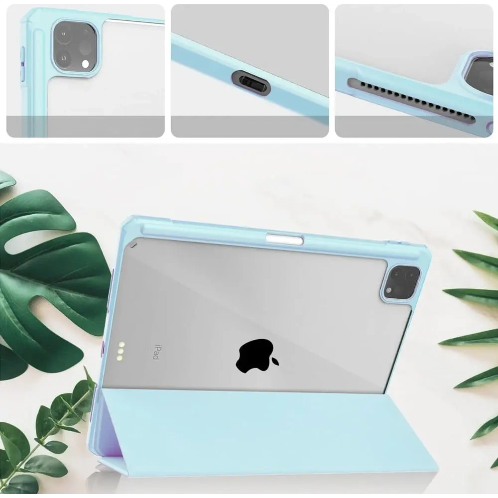 Hurtownia GSM - Bizon Case Tab Clear Matt Apple iPad Pro 12.9 2022/2021/2020/2018 blau - BIZ4320 - {ean13} - Hurt