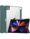 Bizon Case Tab Clear Matt Apple iPad Pro 12.9 2022/2021/2018 dunkelgrün