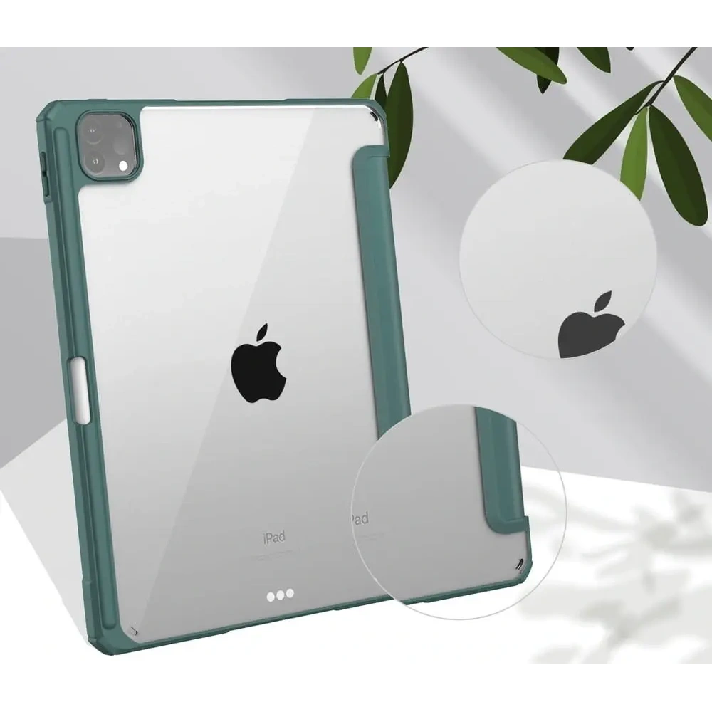 Hurtownia GSM - Bizon Case Tab Clear Matt Apple iPad Pro 12.9 2022/2021/2018 sötétzöld - BIZ4321 - {ean13} - Hurt