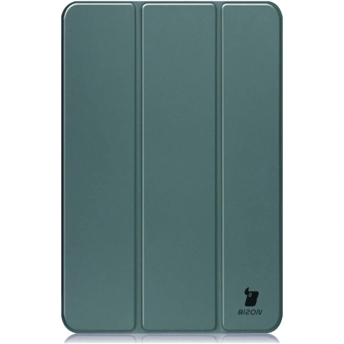 Etui Bizon Case Tab Clear Matt do Apple iPad Pro 12.9 2022/2021/2018 ciemnozielone