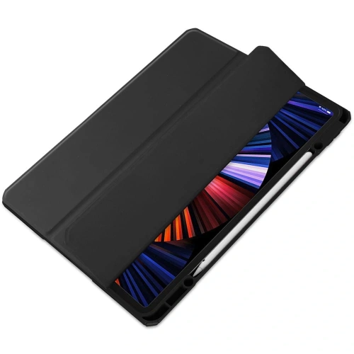 Etui Bizon Case Tab Clear Matt do Apple iPad Pro 12.9 2022/2021/2018 czarne