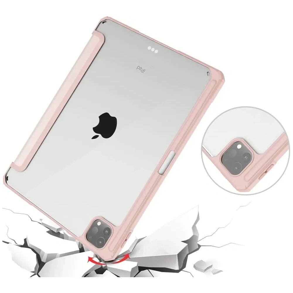 Hurtownia GSM - Bizon Case Tab Clear Matt Apple iPad Pro 12.9 2022/2021/2018 rózsaarany - BIZ4323 - {ean13} - Hurt