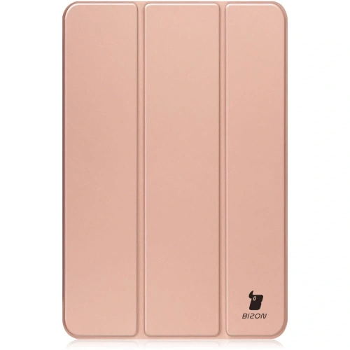 Etui Bizon Case Tab Clear Matt do Apple iPad Pro 12.9 2022/2021/2018 różowozłote