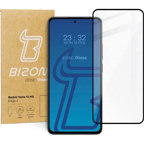 Szkło hartowane Bizon Glass Edge 2 do Xiaomi Redmi Note 13 4G