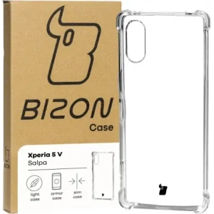 Hurtownia GSM - Elastické pouzdro Bizon Case Salpa pro Sony Xperia 5 V průhledné - BIZ4336 - {ean13} - Hurt