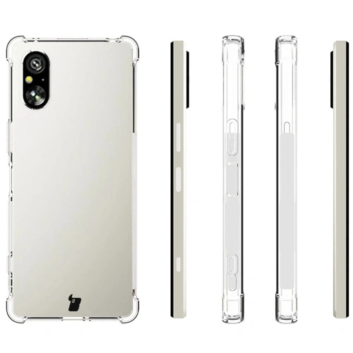 Elastyczne etui Bizon Case Salpa do Sony Xperia 5 V przezroczyste