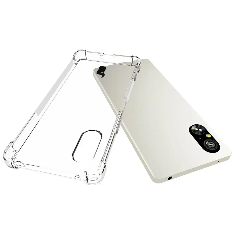 Hurtownia GSM - Elastyczne etui Bizon Case Salpa do Sony Xperia 5 V przezroczyste - BIZ4336 - {ean13} - Hurt