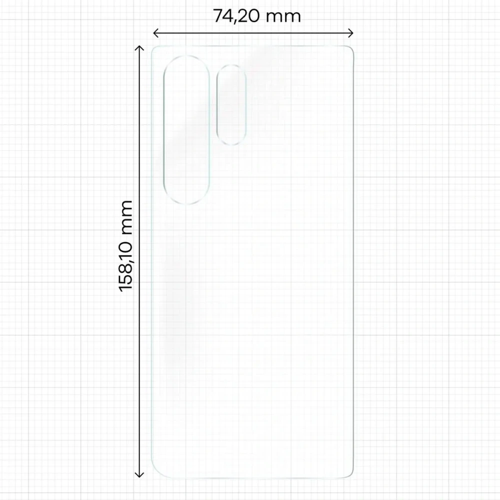 Hurtownia GSM - Folie hydrogelové na zadní stranu Bizon Glass Hydrogel Samsung Galaxy S24 Ultra [2 PACK] - BIZ4337 - {ean13} - Hurt