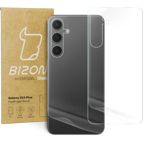 Folia hydrożelowa na tył Bizon Glass Hydrogel Samsung Galaxy S24 Plus [2 PACK]