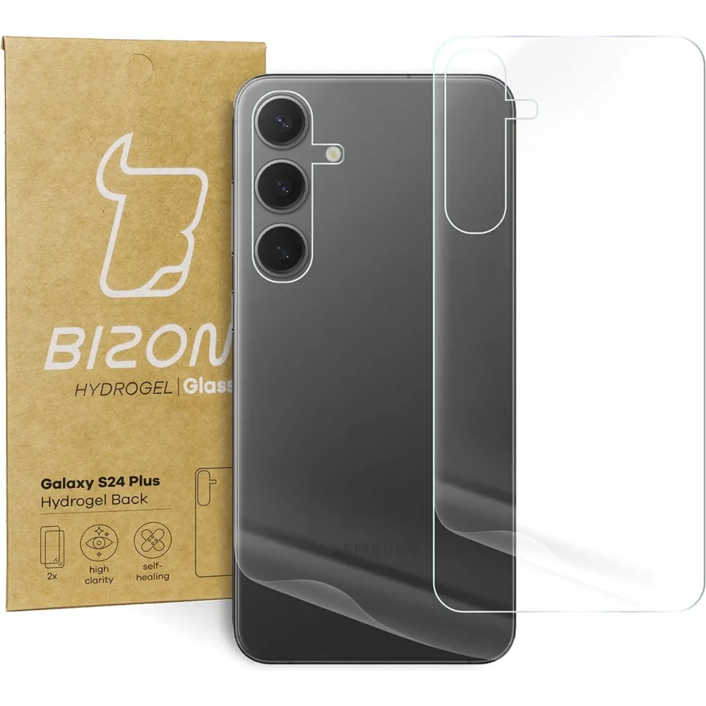 Wholesale Bizon Glass Hydrogel Samsung Galaxy S24 Plus [2 PACK] - BIZ4339 - {ean13} - Hurt