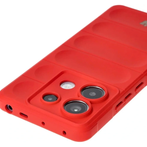 Pancerne etui Bizon Case Tur do Xiaomi Poco X6 / Xiaomi Redmi Note 13 Pro 5G czerwone