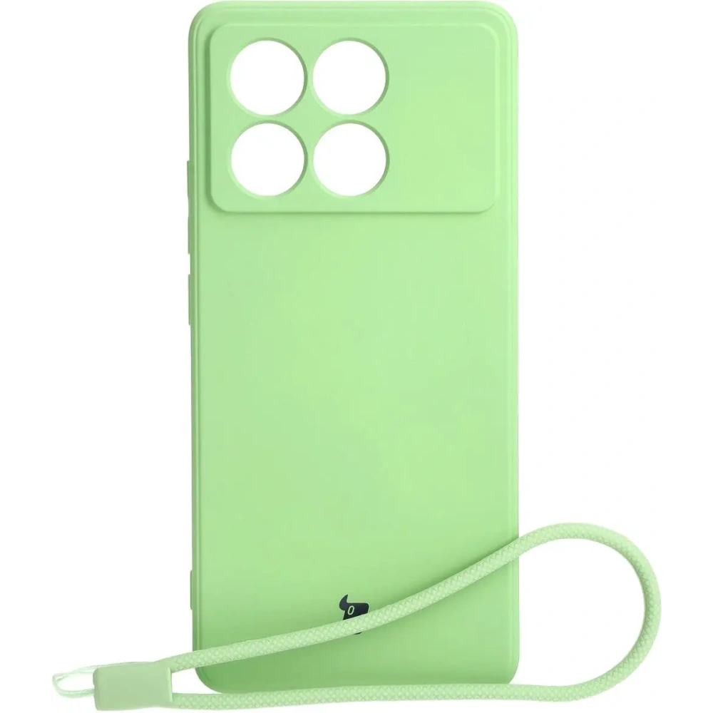 Wholesale Bizon Case Silicone Sq Xiaomi Poco X6 Pro light green - BIZ4346 - {ean13} - Hurt