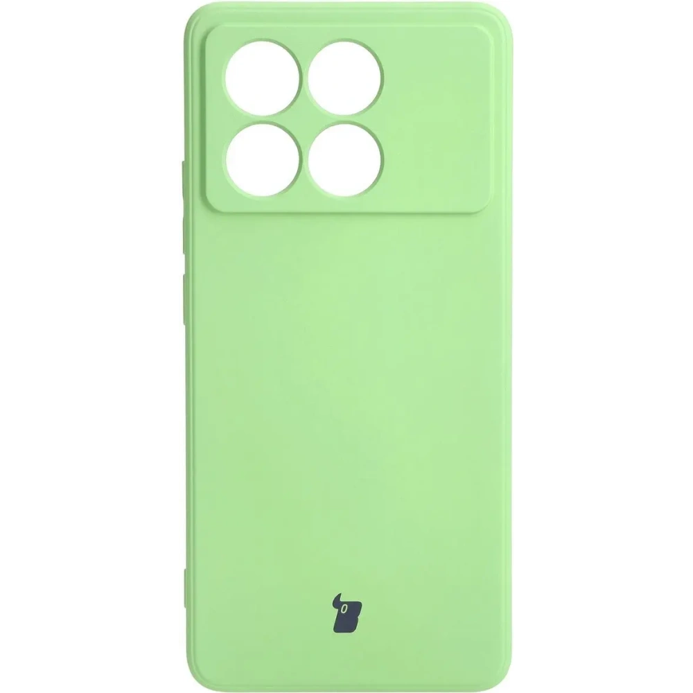 Wholesale Bizon Case Silicone Sq Xiaomi Poco X6 Pro light green - BIZ4346 - {ean13} - Hurt