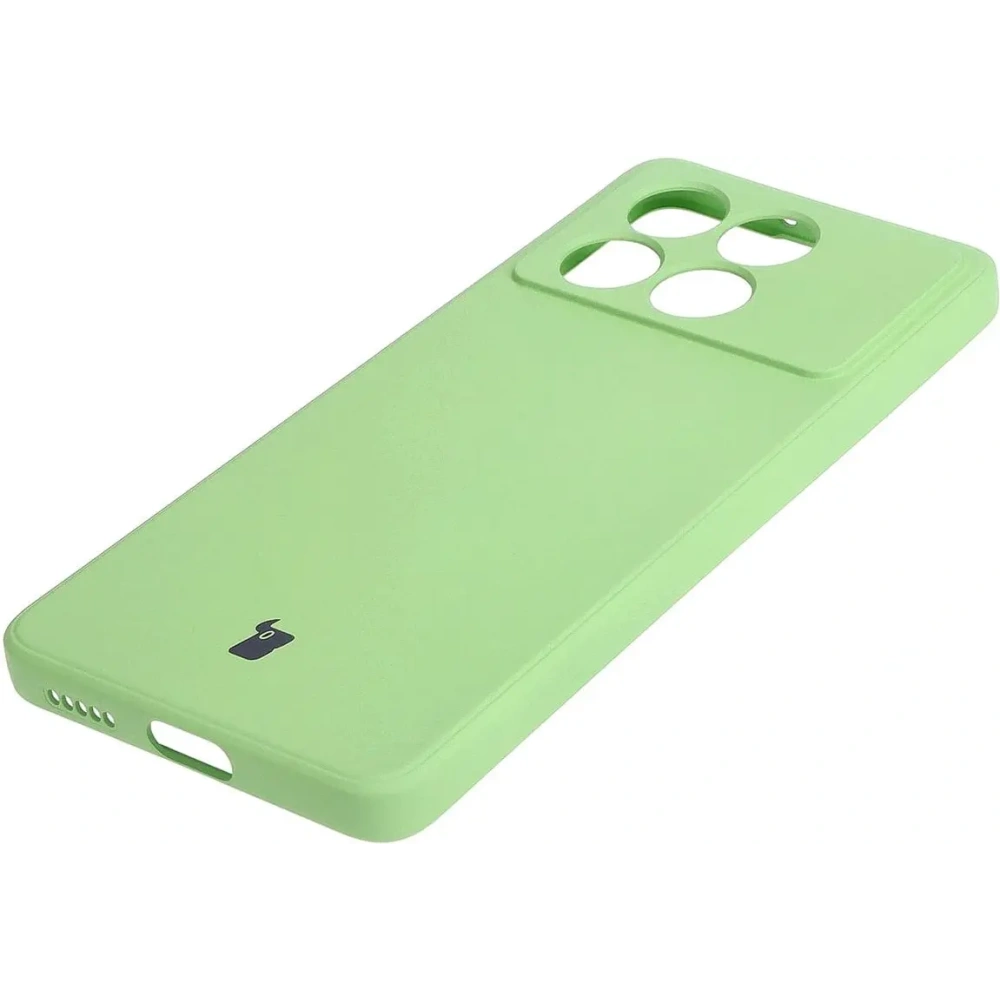 Wholesale Bizon Case Silicone Sq Xiaomi Poco X6 Pro light green - BIZ4346 - {ean13} - Hurt