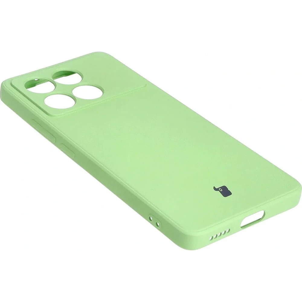 Wholesale Bizon Case Silicone Sq Xiaomi Poco X6 Pro light green - BIZ4346 - {ean13} - Hurt