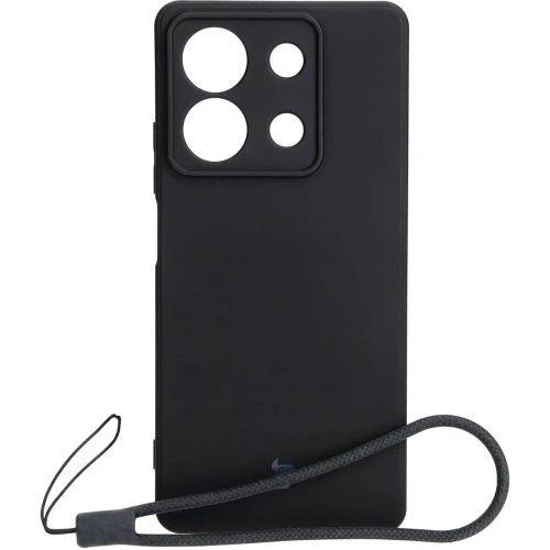 Etui Bizon Case Silicone Sq do Xiaomi Redmi Note 13 5G czarne