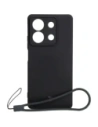 Hurtownia GSM - Etui Bizon Case Silicone Sq do Xiaomi Redmi Note 13 5G černé - BIZ4348 - {ean13} - Hurt