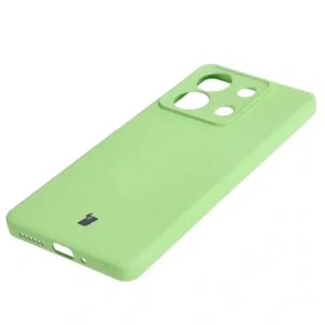 Wholesale Bizon Case Silicone Sq Xiaomi Redmi Note 13 5G light green - BIZ4349 - {ean13} - Hurt