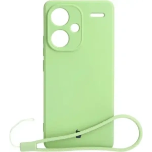 Hurtownia GSM - Bizon Case Szilikon Sq Xiaomi Redmi Note 13 Pro+ 5G világos zöld - BIZ4351 - {ean13} - Hurt