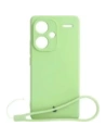 Hurtownia GSM - Etui Bizon Case Silicone Sq do Xiaomi Redmi Note 13 Pro+ 5G jasnozielone - BIZ4351 - {ean13} - Hurt