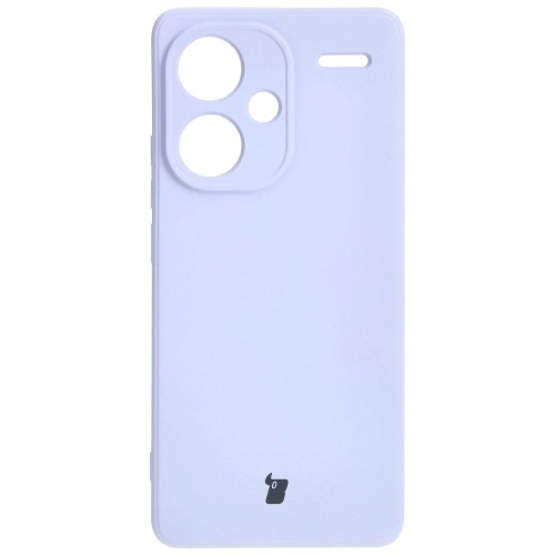 Etui Bizon Case Silicone Sq do Xiaomi Redmi Note 13 Pro+ 5G jasnofioletowe