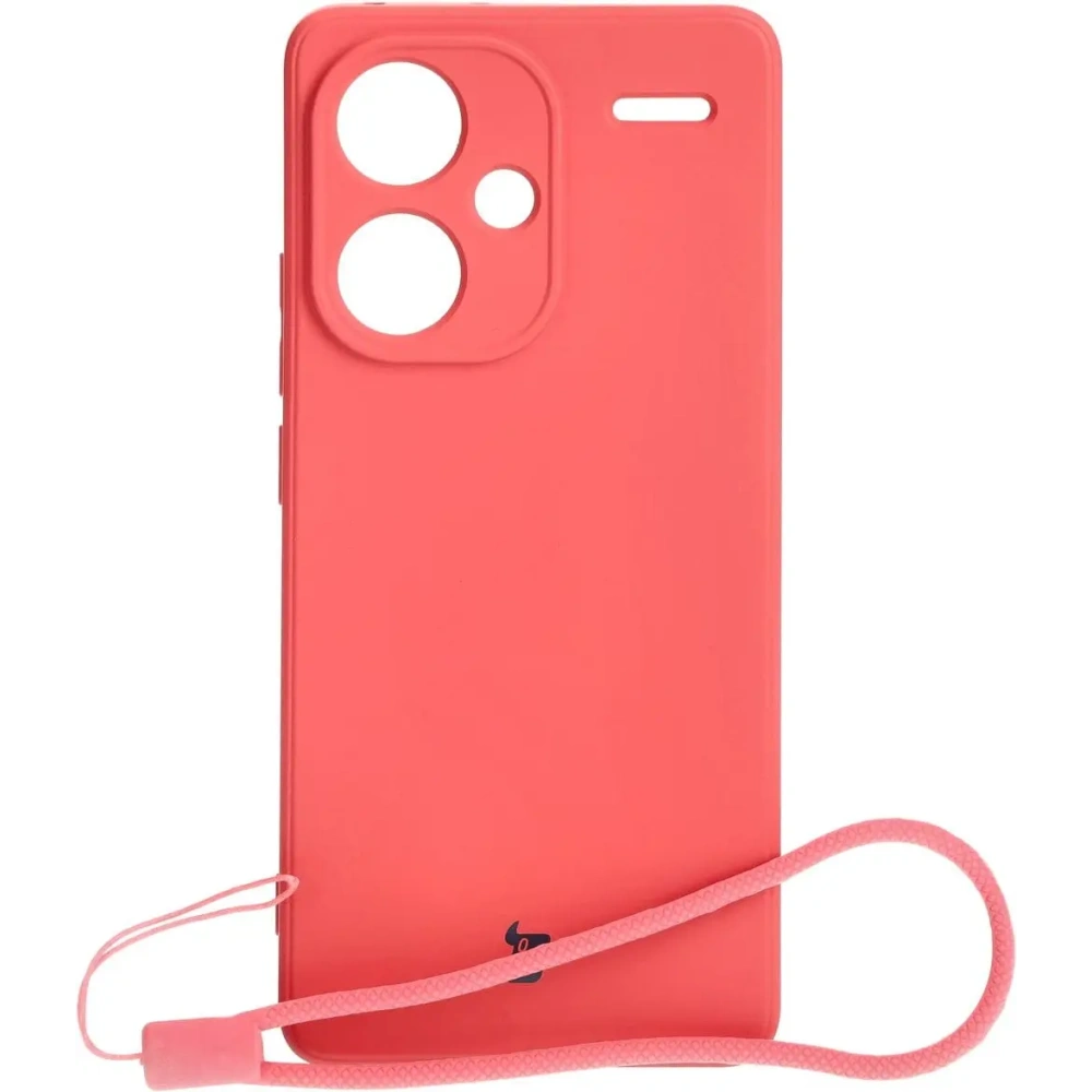 Hurtownia GSM - Bizon Case Silicone Sq Xiaomi Redmi Note 13 Pro+ 5G piszkos rózsaszín - BIZ4353 - {ean13} - Hurt