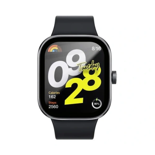 Szkło hybrydowe Bizon Glass Watch Edge Hybrid do Redmi Watch 4 czarne