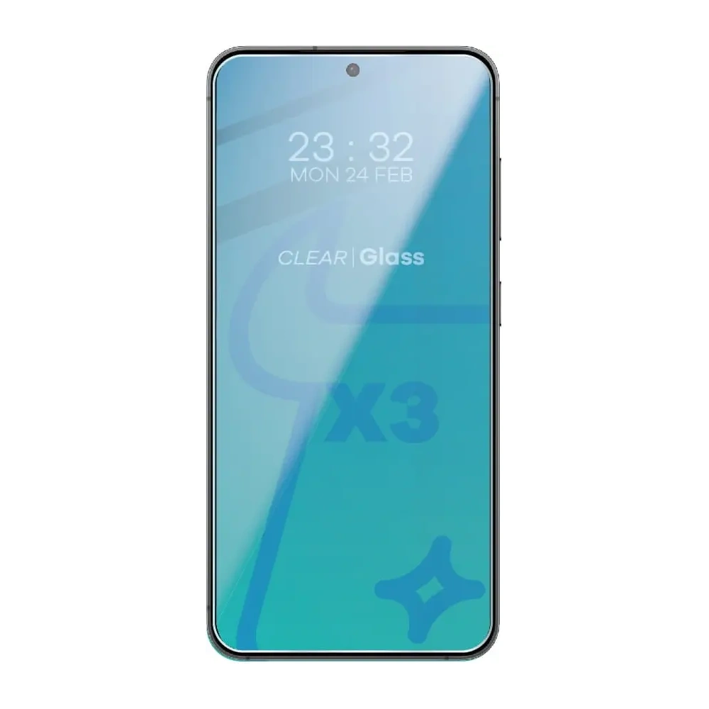 Hurtownia GSM - BIZON Clear 3x sticlă pentru ecran + sticlă pentru cameră Samsung Galaxy S24 - BIZ4357 - {ean13} - Hurt