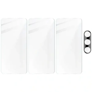 Hurtownia GSM - BIZON Clear 3x Bildschirmglas + Kameraglas Samsung Galaxy S24 - BIZ4357 - {ean13} - Hurt
